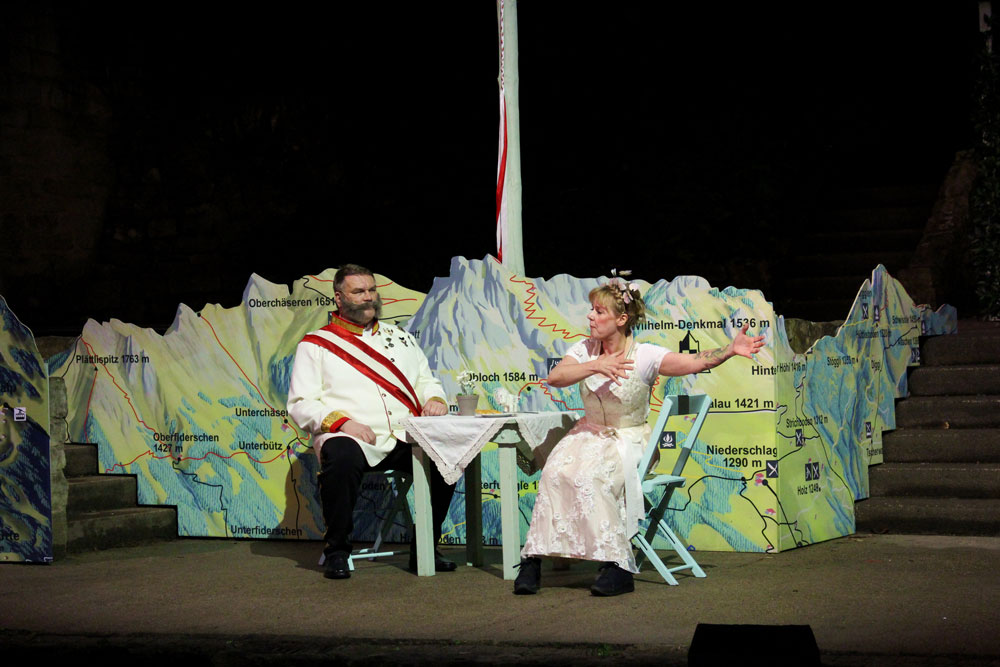 Knille Reisen Halt auf der Panorama Buhne