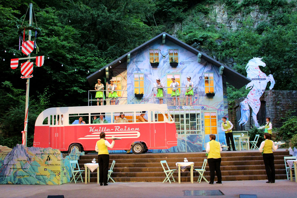 Knille Reisen Halt auf der Panorama Buhne