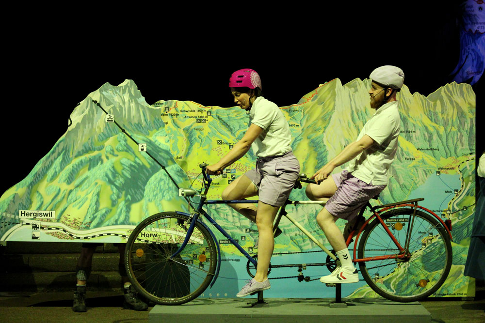 Tandem vor Hergiswil und Amden