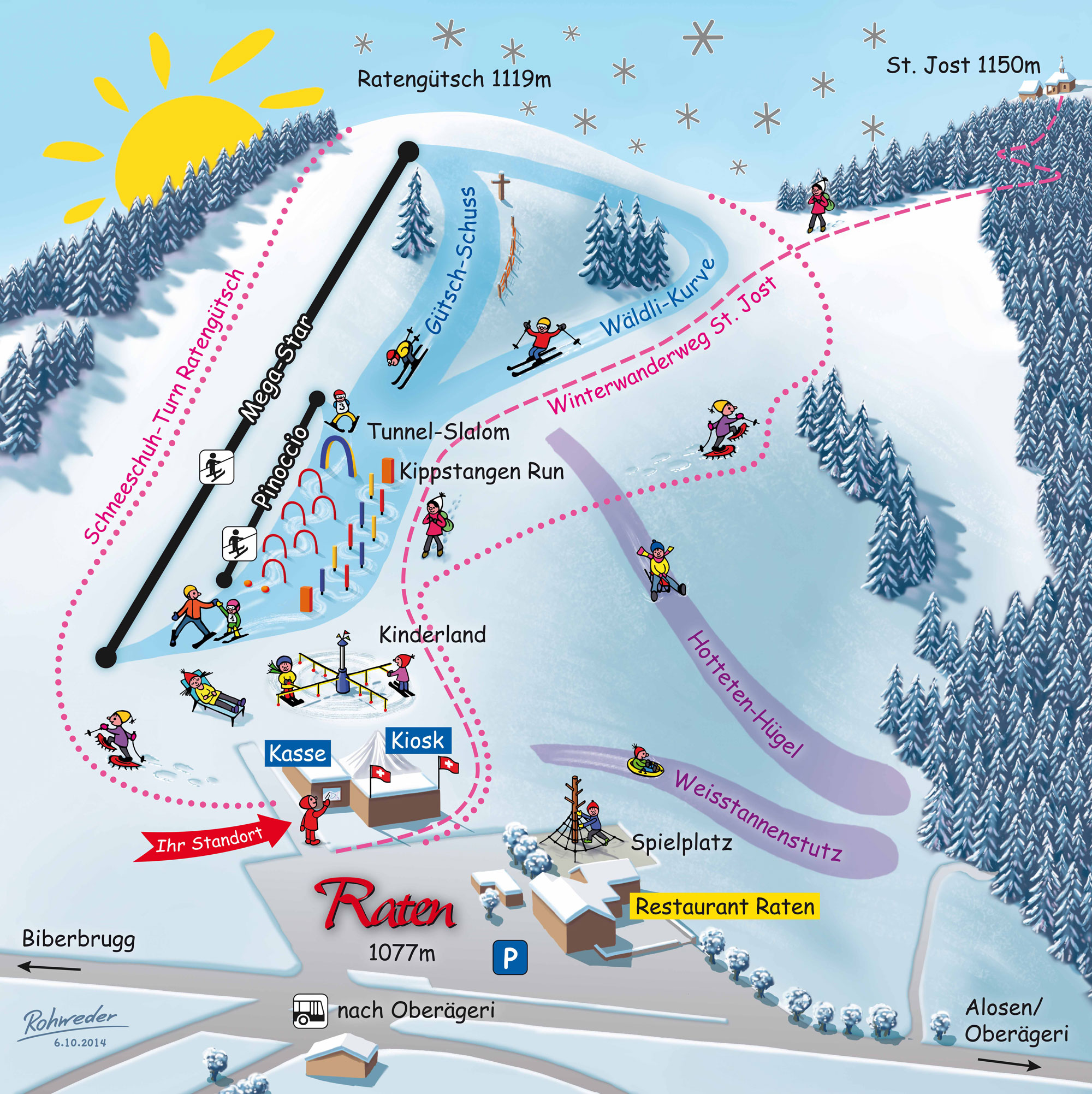 Raten - children's ski school